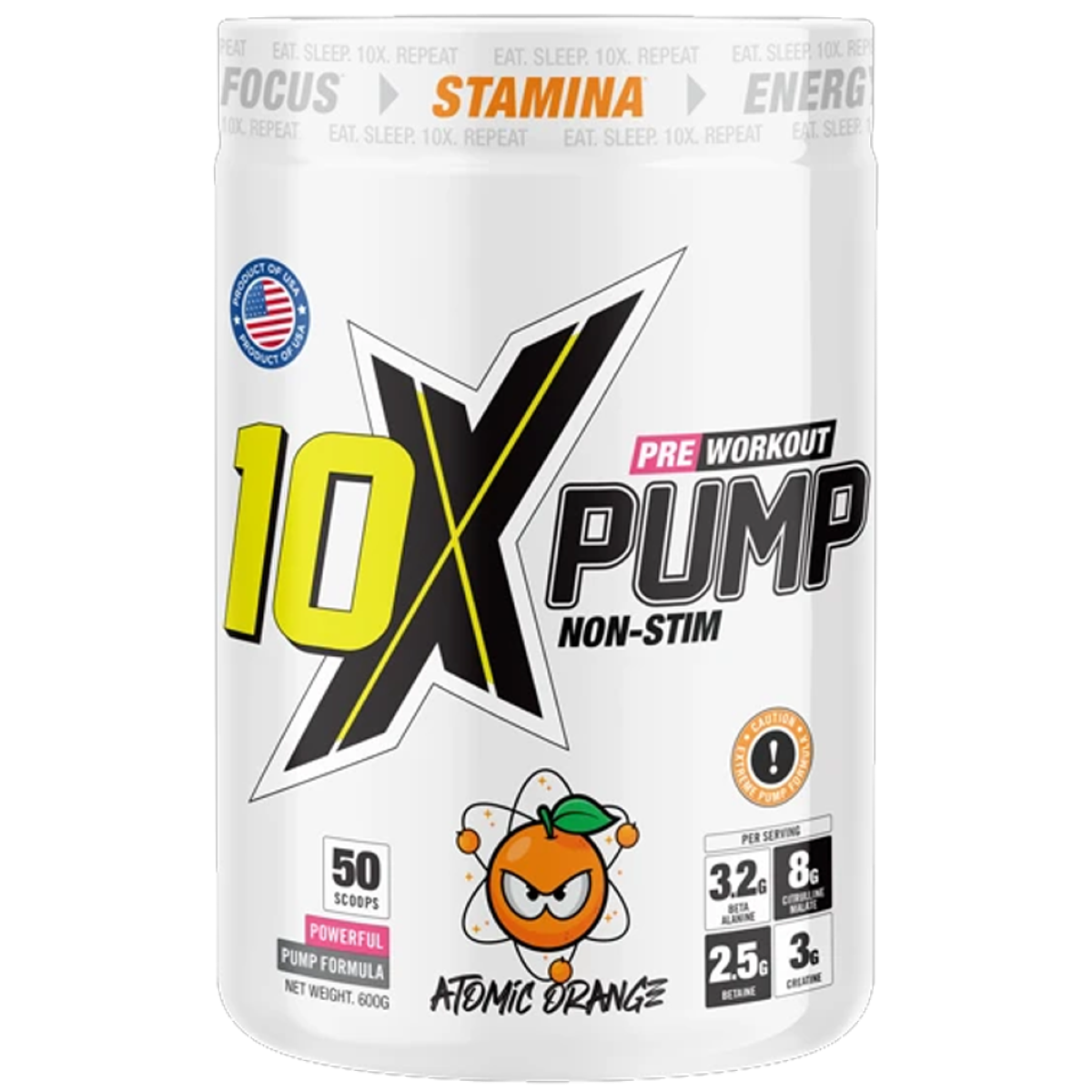 10X Pump 600g