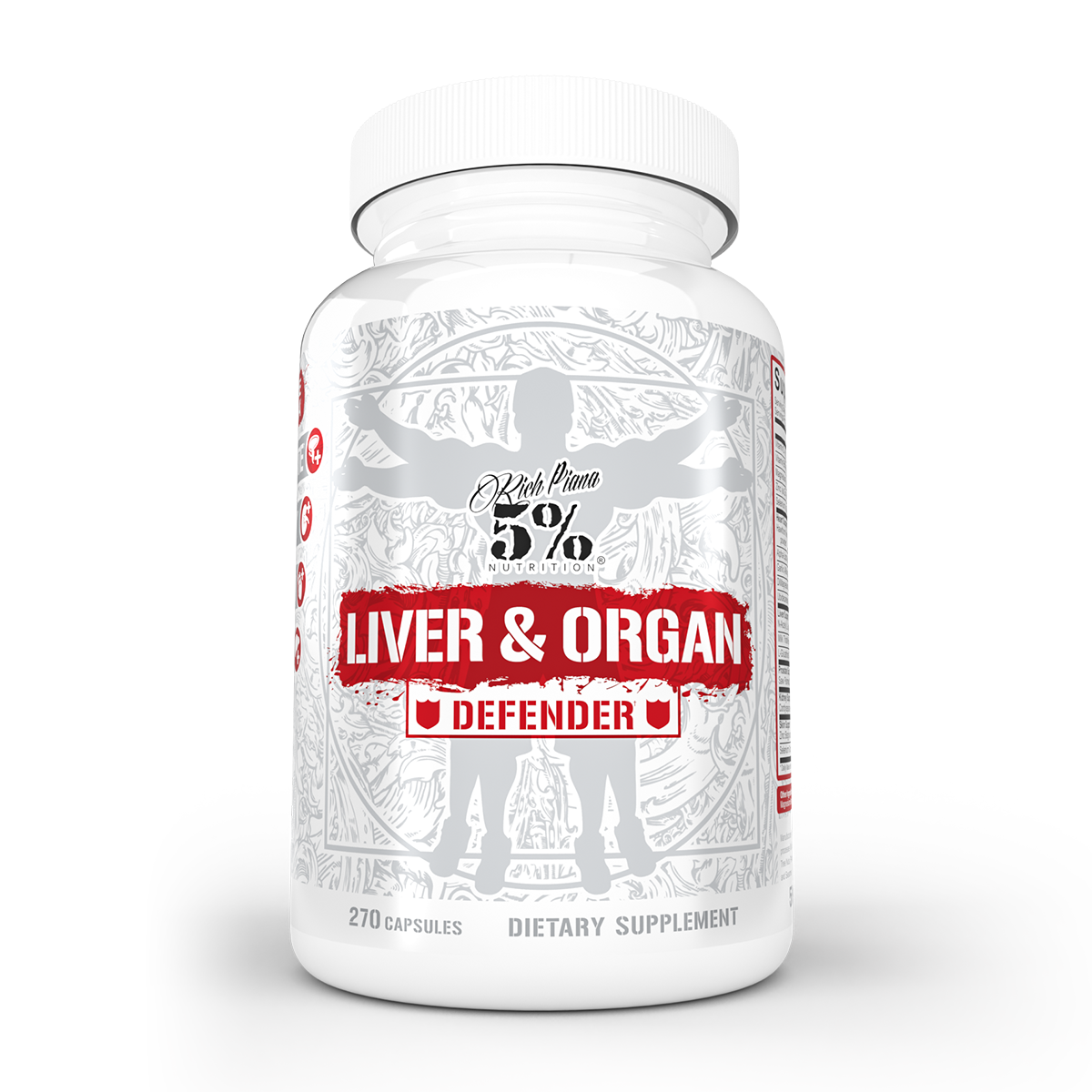 5% Nutrition Liver & Organ Defender 270 Caps