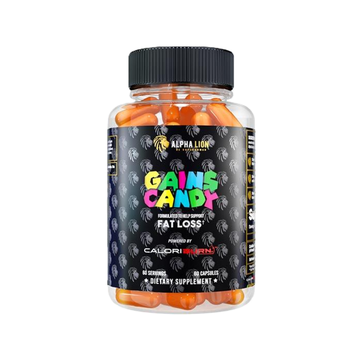 Alpha Lion Gains Candy Caloriburn 60 Caps