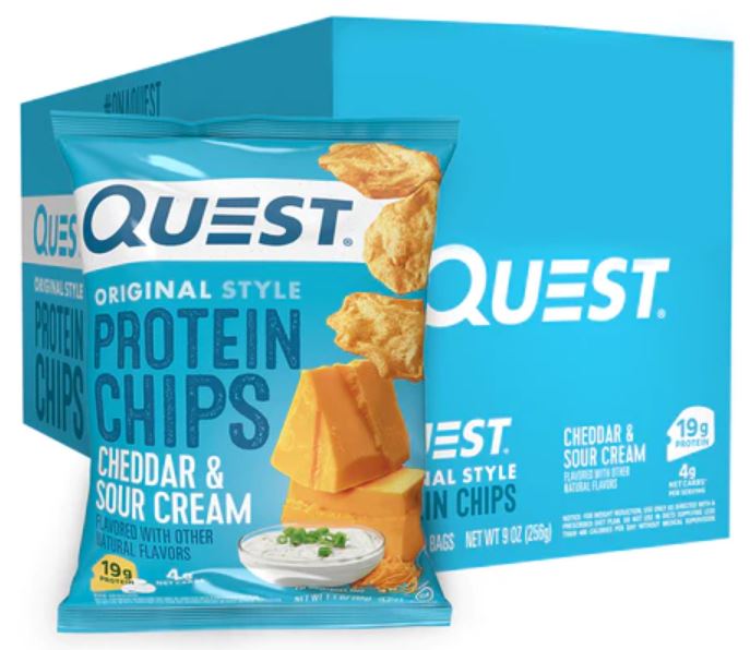 Quest Protein Chips 8x32g