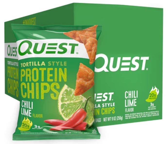 Quest Tortilla Protein Chips 8x32g