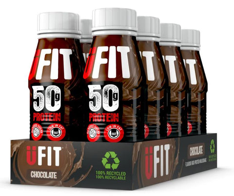 UFit 50g Protein Shakes 8x500ml