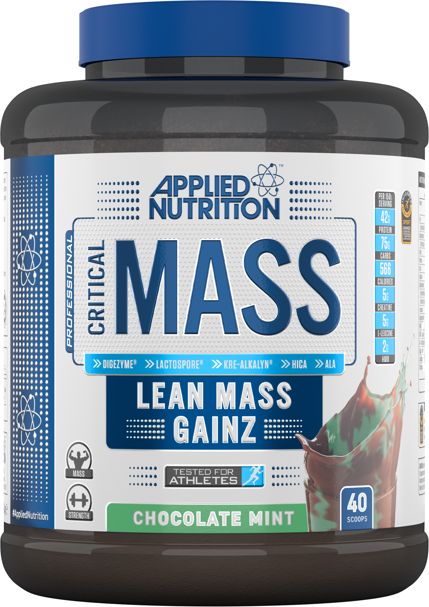 Applied Nutrition Critical Mass PROFESSIONAL 2.4kg (Chocolate Mint)