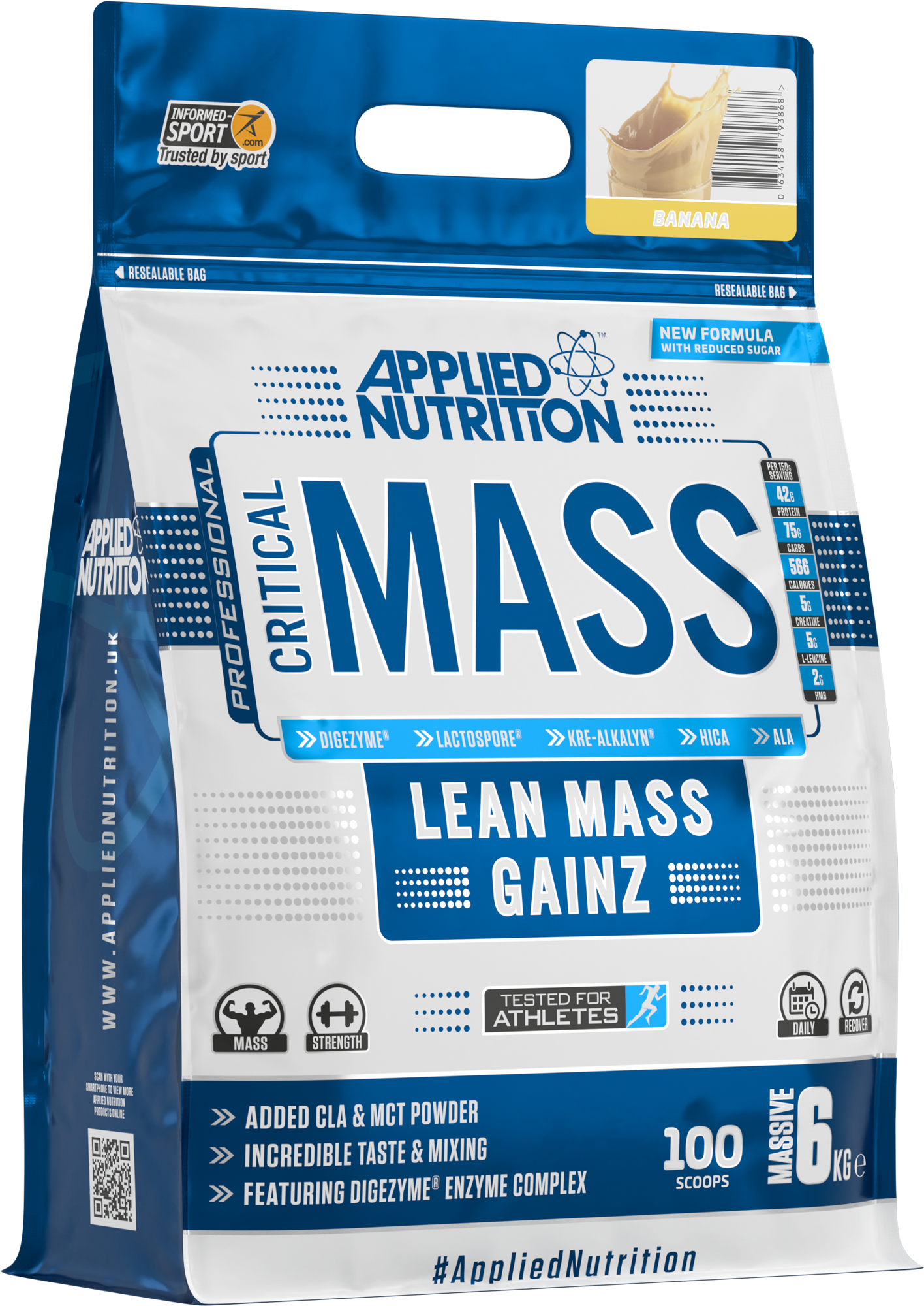 Applied Nutrition Critical Mass PROFESSIONAL 6kg