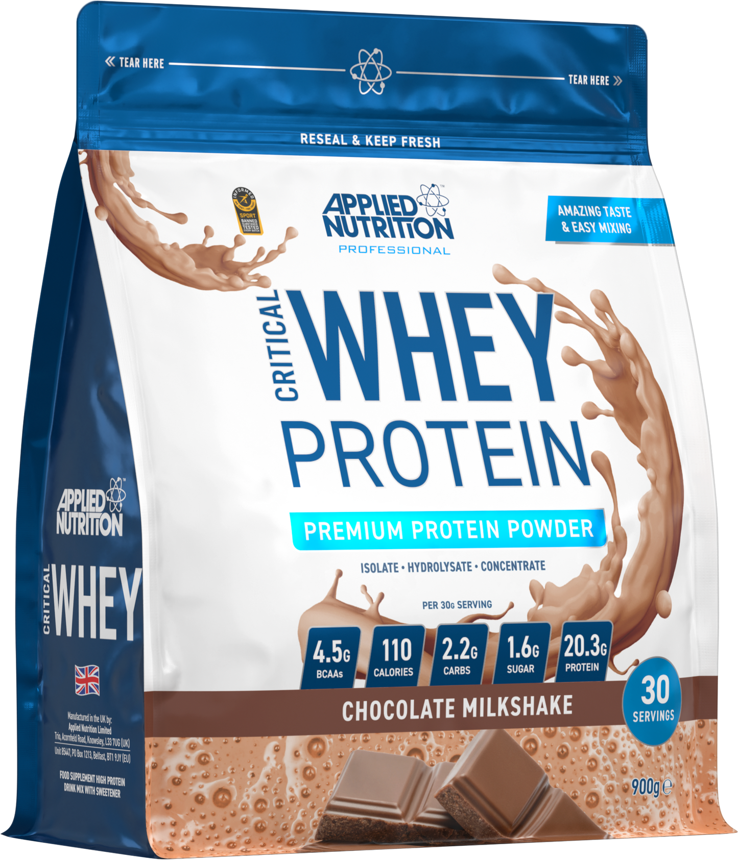 Applied Nutrition Critical Whey 900g