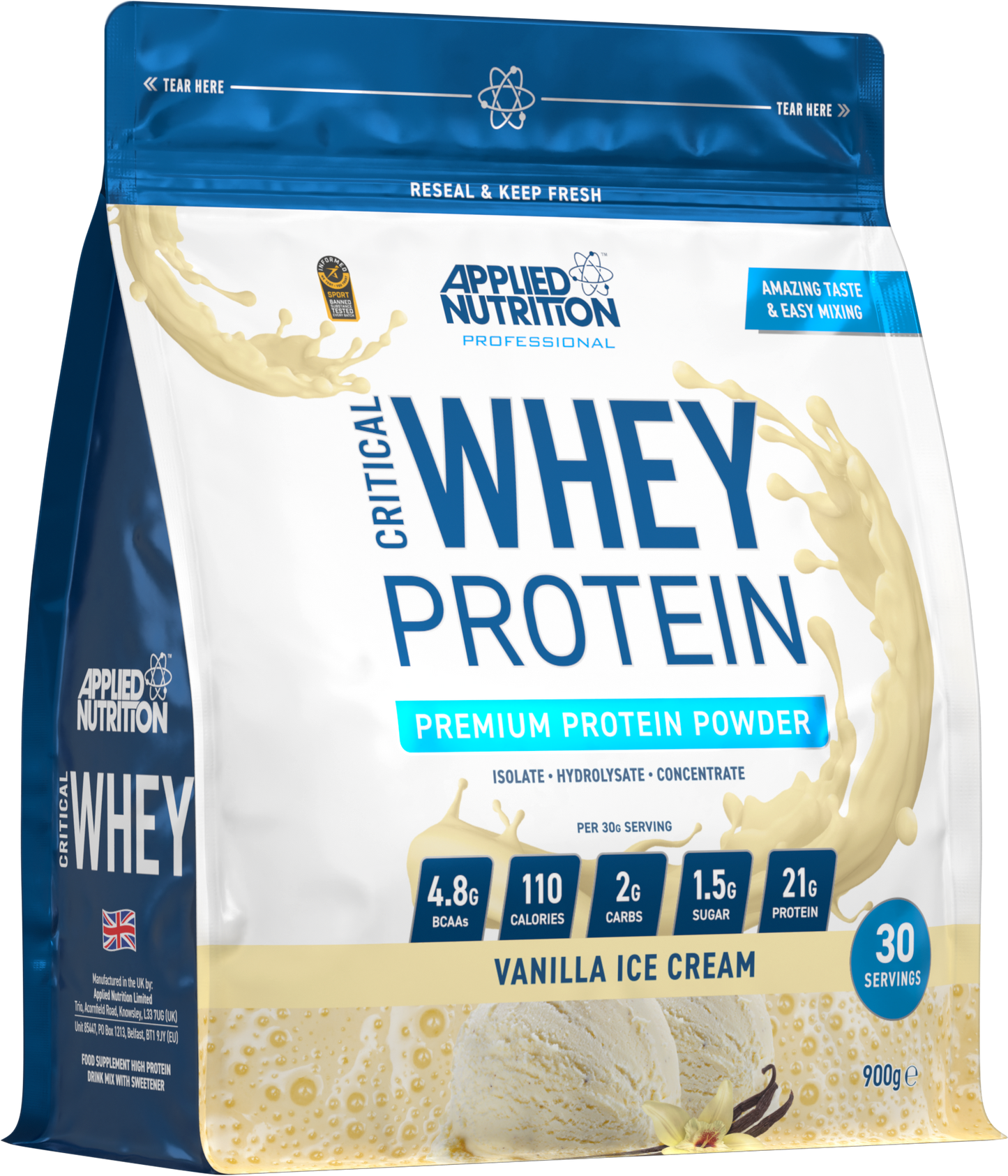 Applied Nutrition Critical Whey 900g