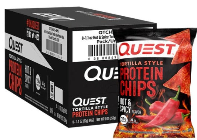 Quest Tortilla Protein Chips 8x32g