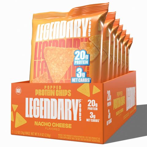 Legendary Foods Protein Chips 7x34g
