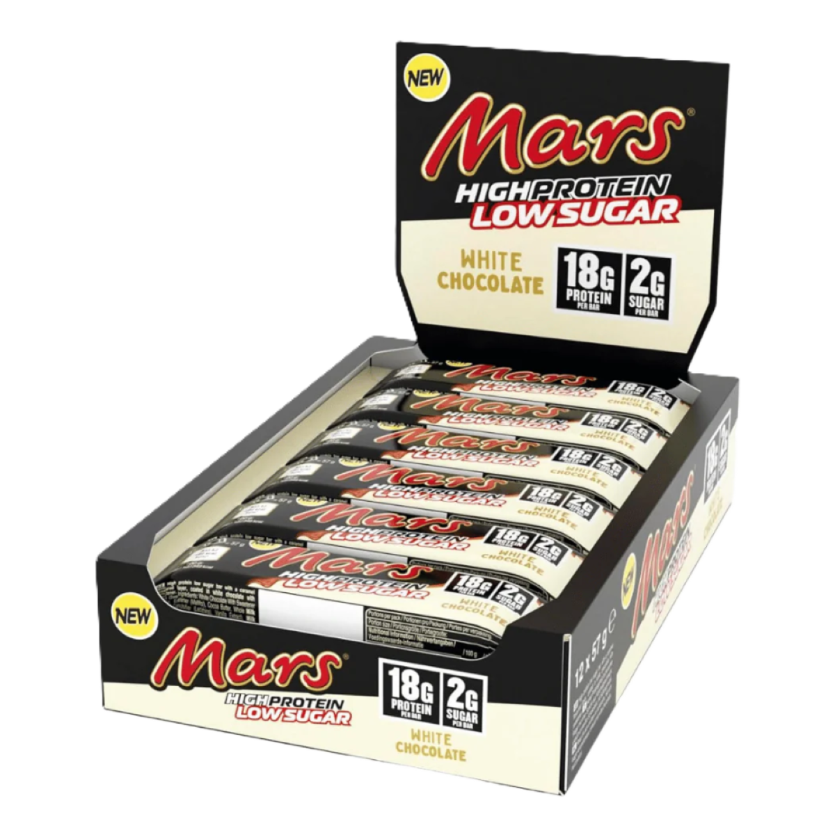 Mars Hi Protein Low Sugar Bar 12x55g