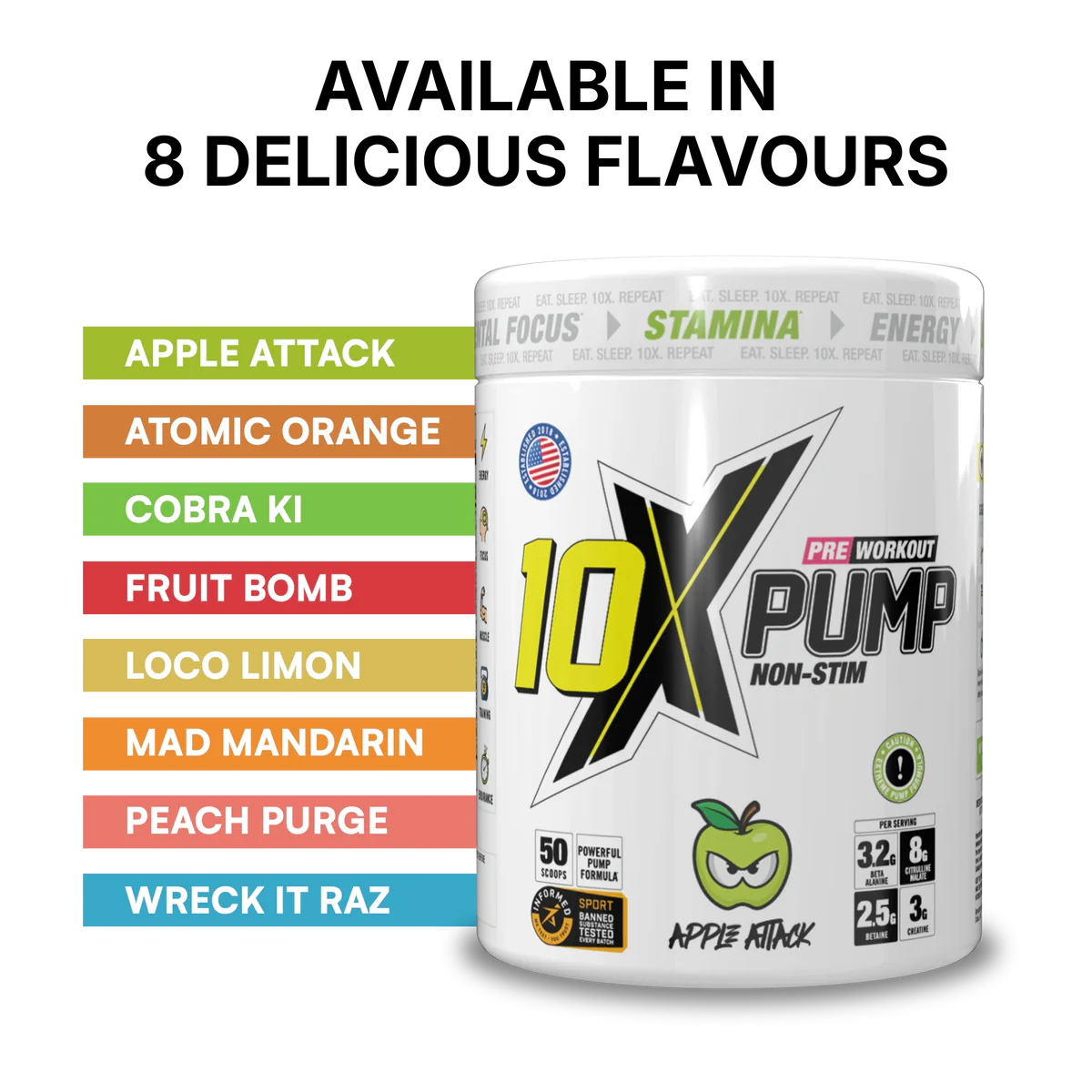 10X Pump 600g