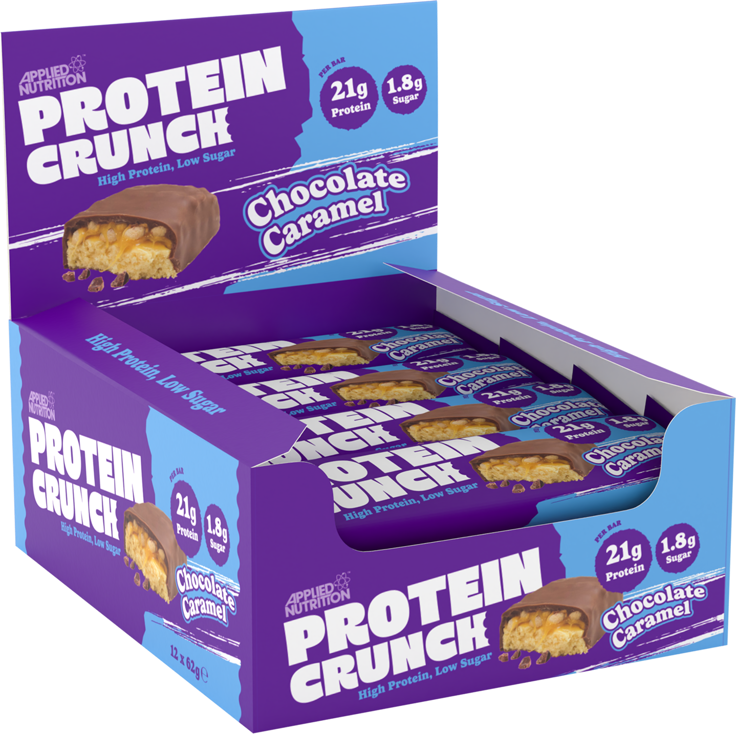 Applied Nutrition Protein Crunch Bar 12x62g