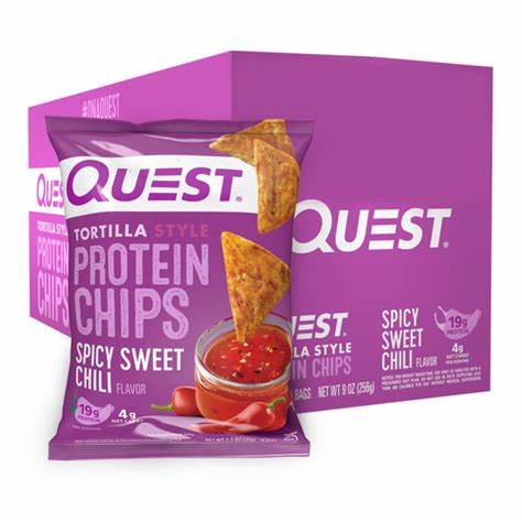 Quest Tortilla Protein Chips 8x32g