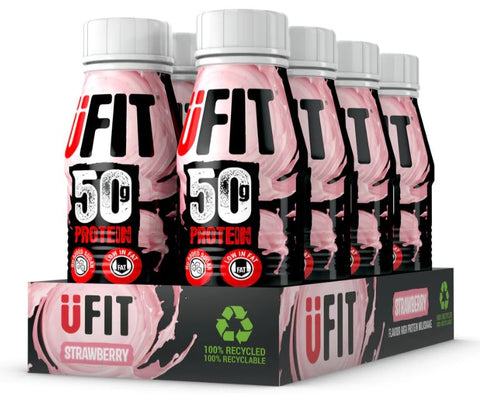 UFit 50g Protein Shakes 8x500ml