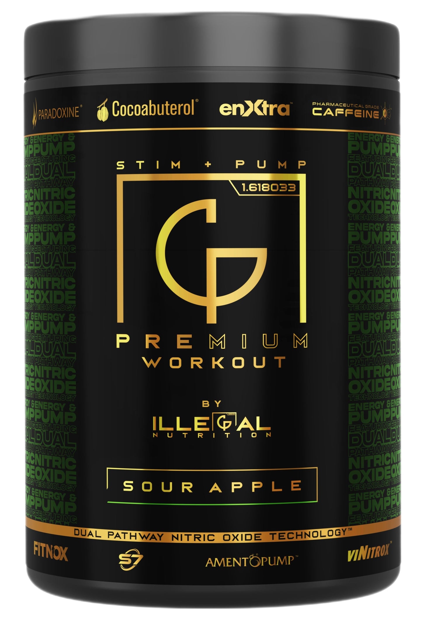 Illegal Nutrition Premium PRE-WORKOUT 193g