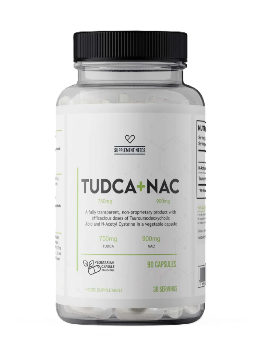 Supplement Needs Tudca NAC 90 caps