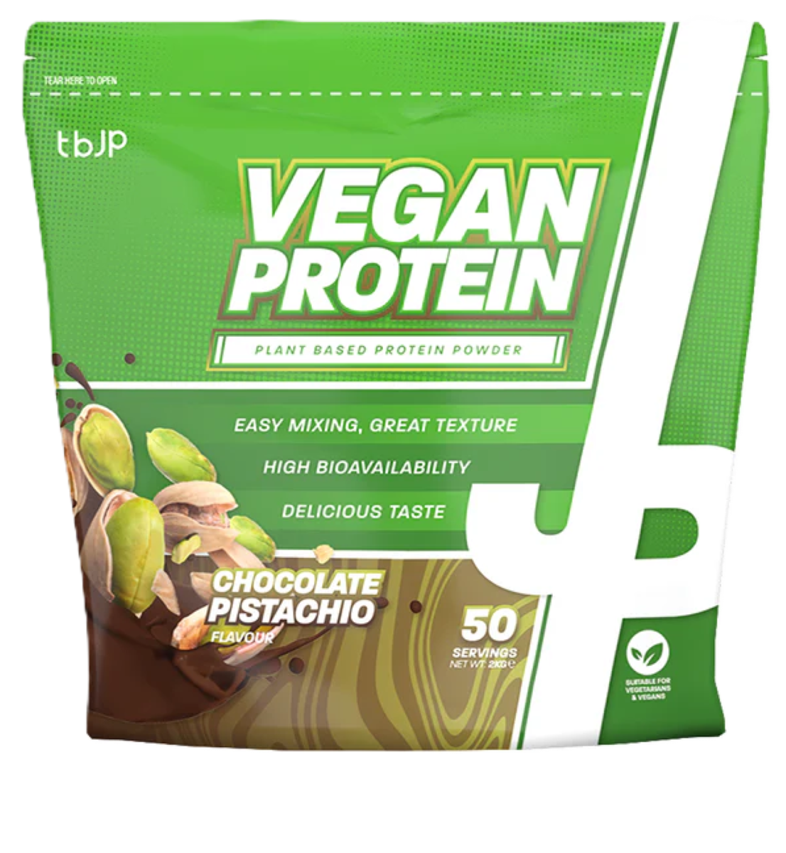 Trained By JP Plant Based Vegan Protein 2kg