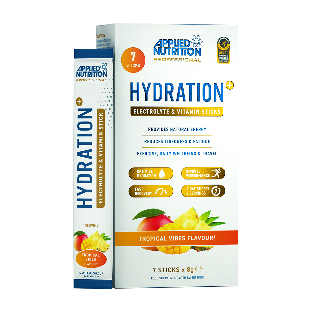 Applied Nutrition Hydration+ STICKS 7x8g