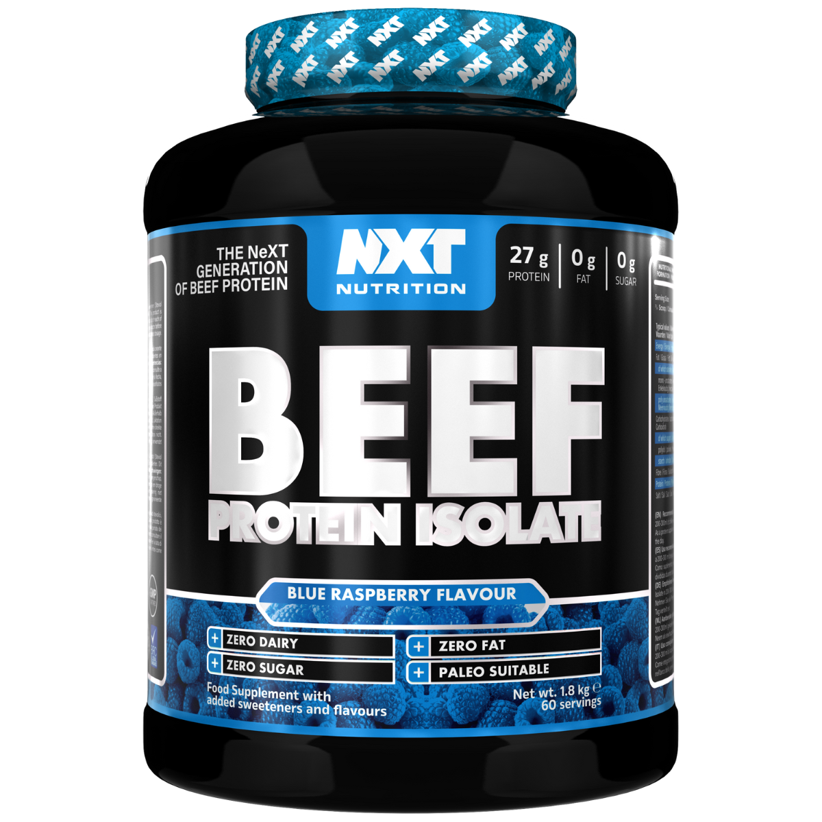 NXT Nutrition Beef Protein Isolate 1.8Kg