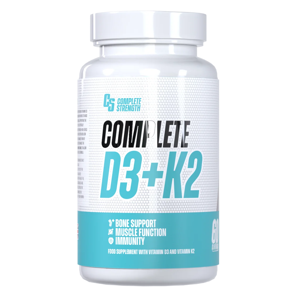 Complete Strength Complete D3 & K2 60 Caps
