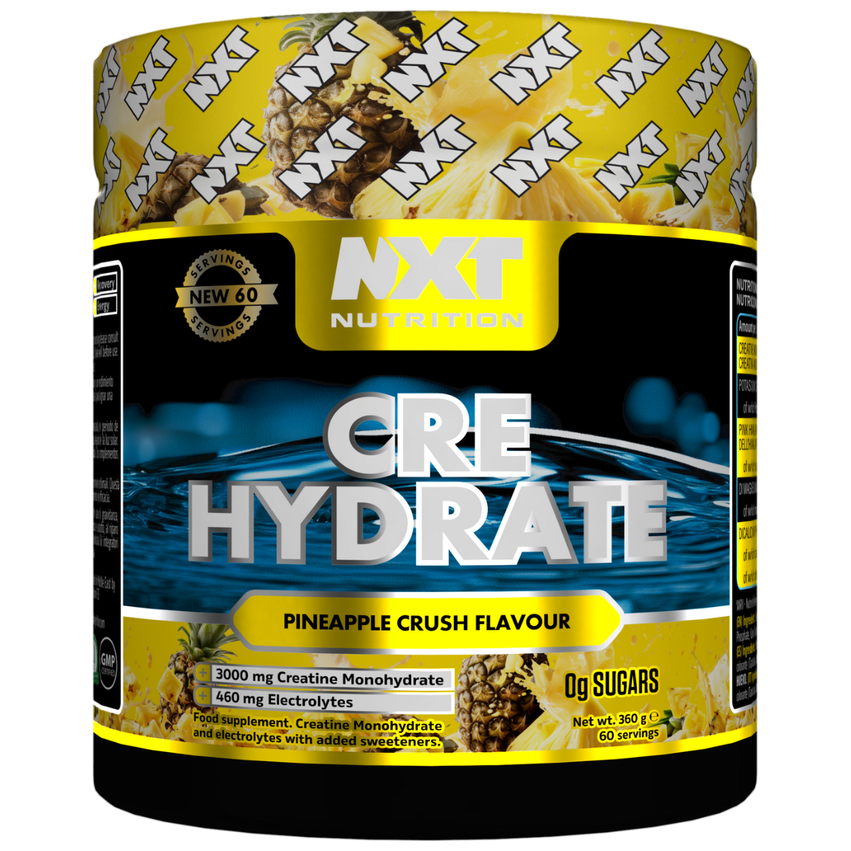 NXT Nutrition CRE Hydrate 360g