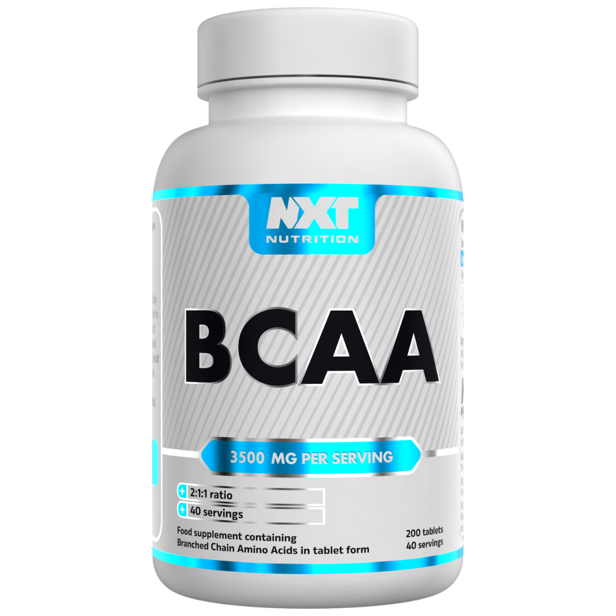 NXT Nutrition BCAA 200 Tablets