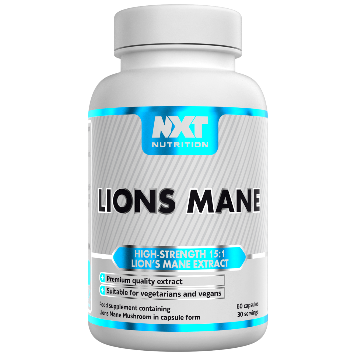 NXT Nutrition Lions Mane 60 Capsules