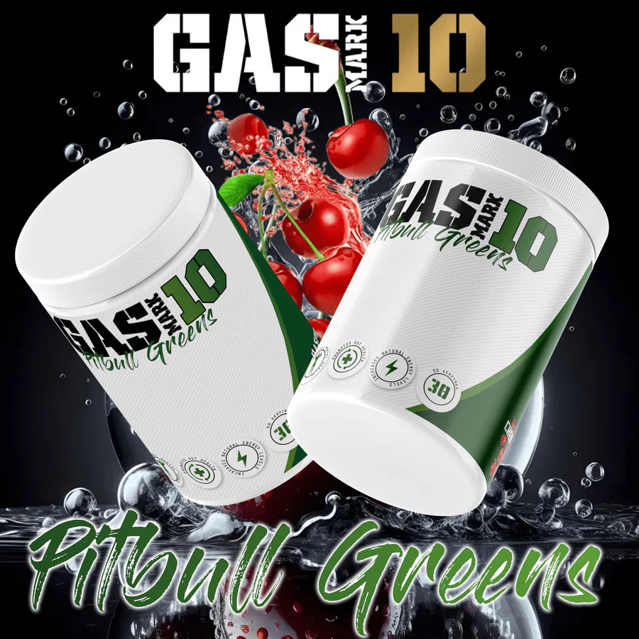 Gas Mark 10 Pitbull Greens 30 Serve