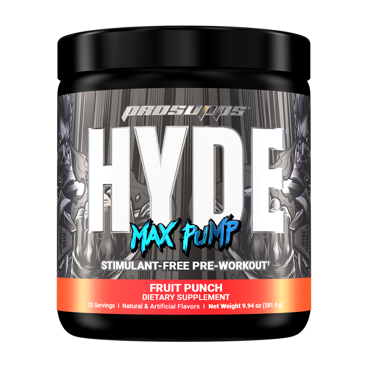 ProSupps Hyde Max Pump - Stim Free Pre-Workout 20 Serv