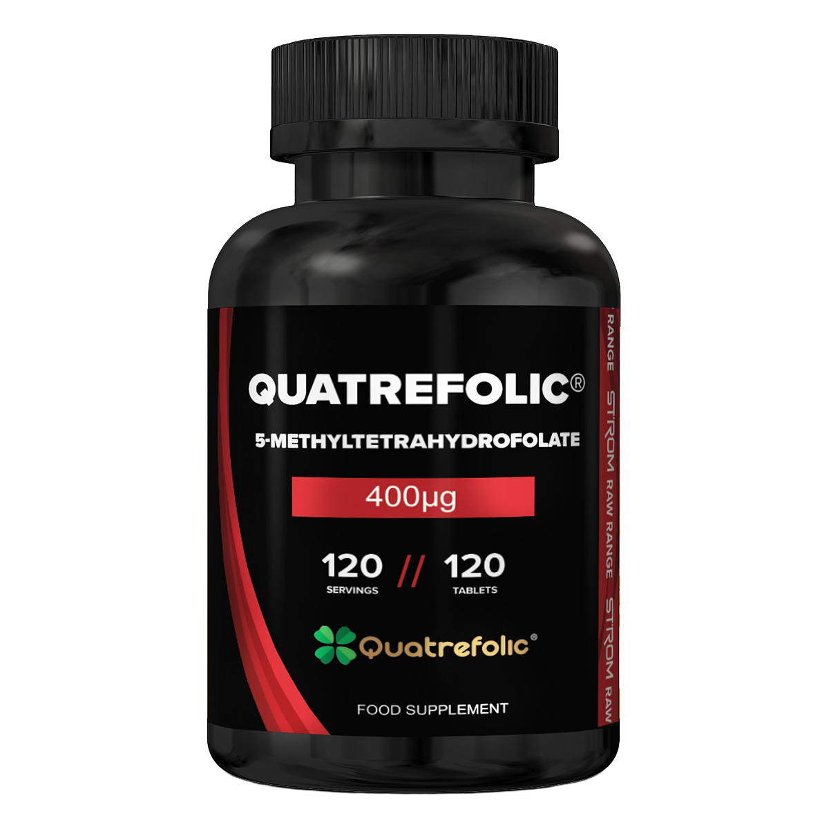 Strom Sports Quatrefolic (5-MTHF) 120 Tabs