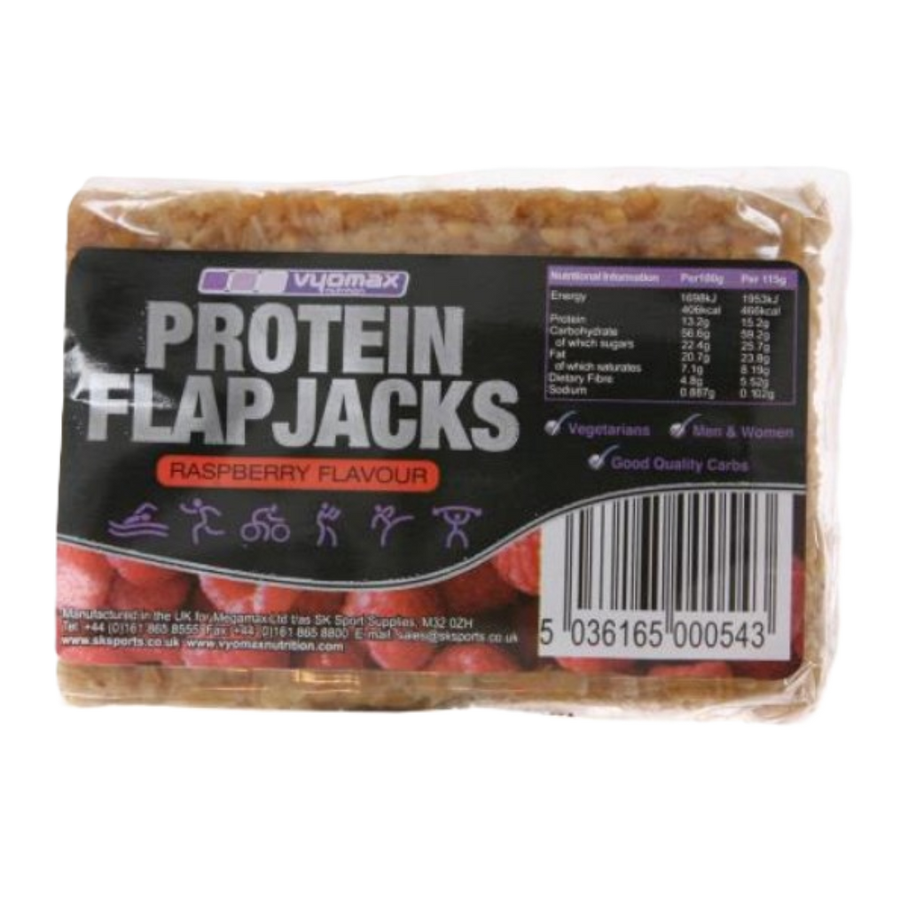 Vyomax Nutrition Protein Flapjack 12x100g