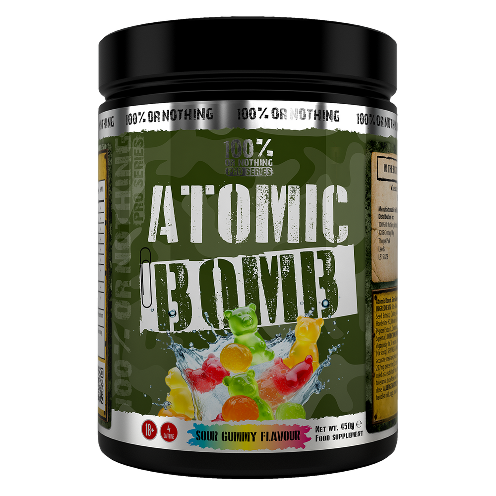 100% Or Nothing Atomic Bomb Pre-Workout 450g