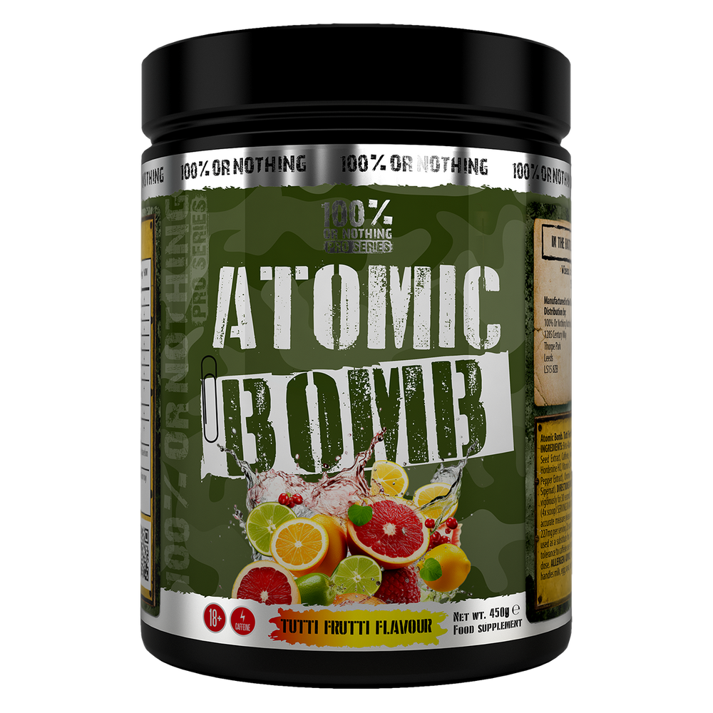 100% Or Nothing Atomic Bomb Pre-Workout 450g