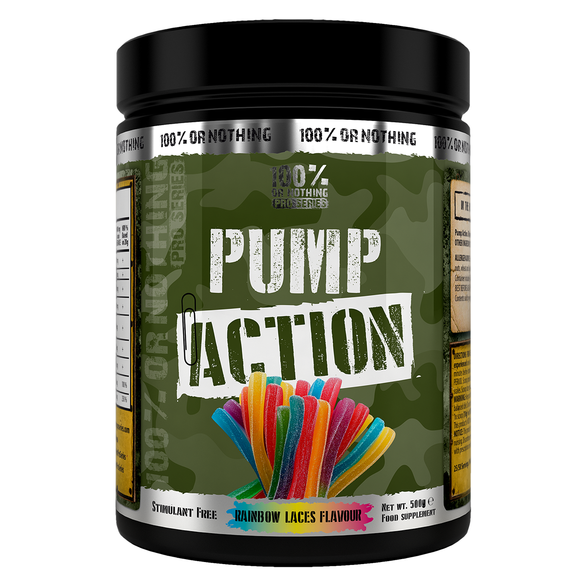 100% Or Nothing Pro Series Pump Action 500g