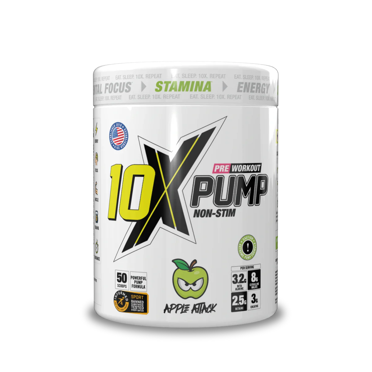 10X Pump 600g