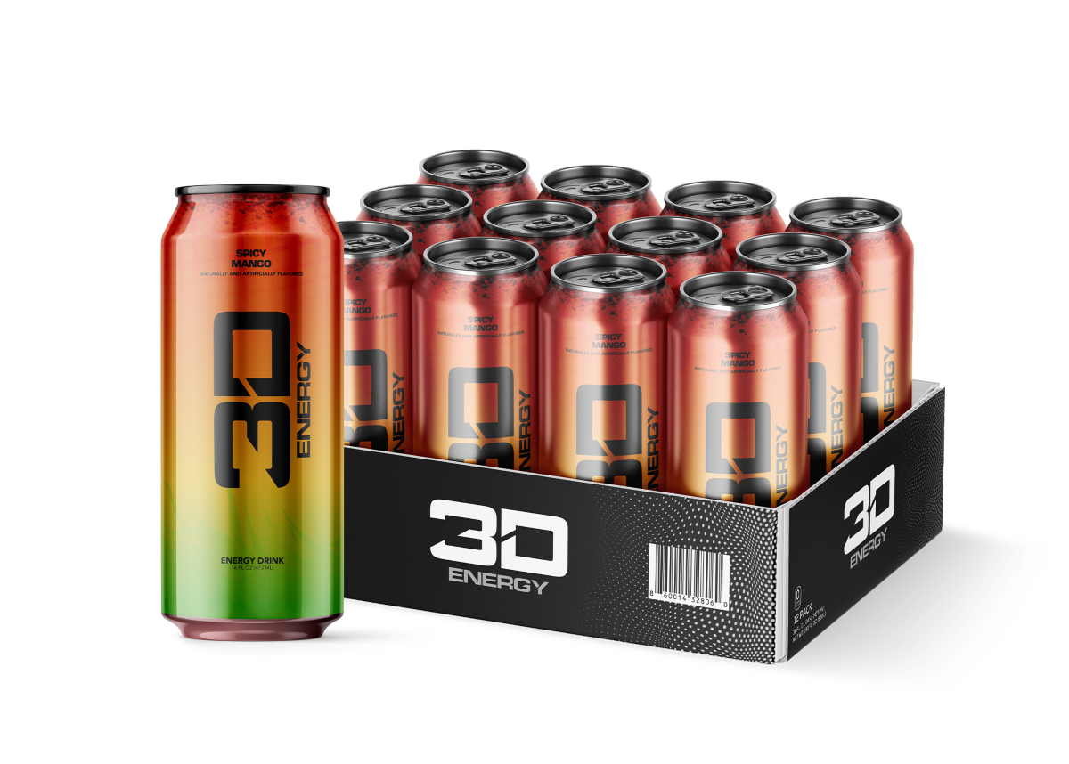 3D Energy Drink 12x473ml