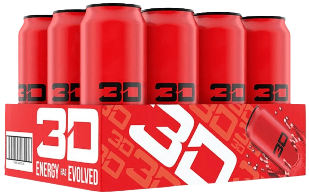 3D Energy Drink 12x473ml