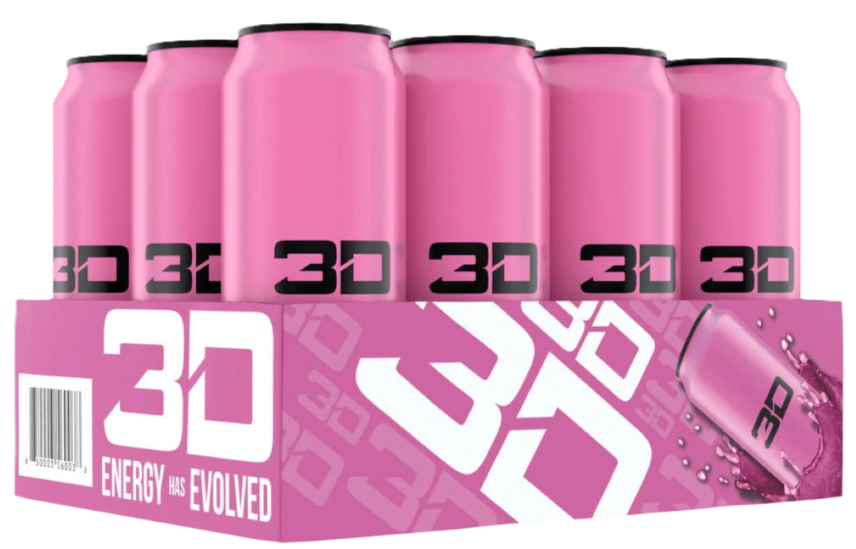 3D Energy Drink 12x473ml