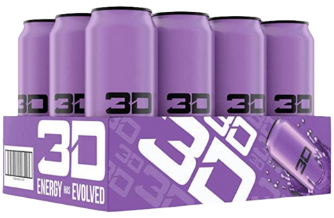 3D Energy Drink 12x473ml