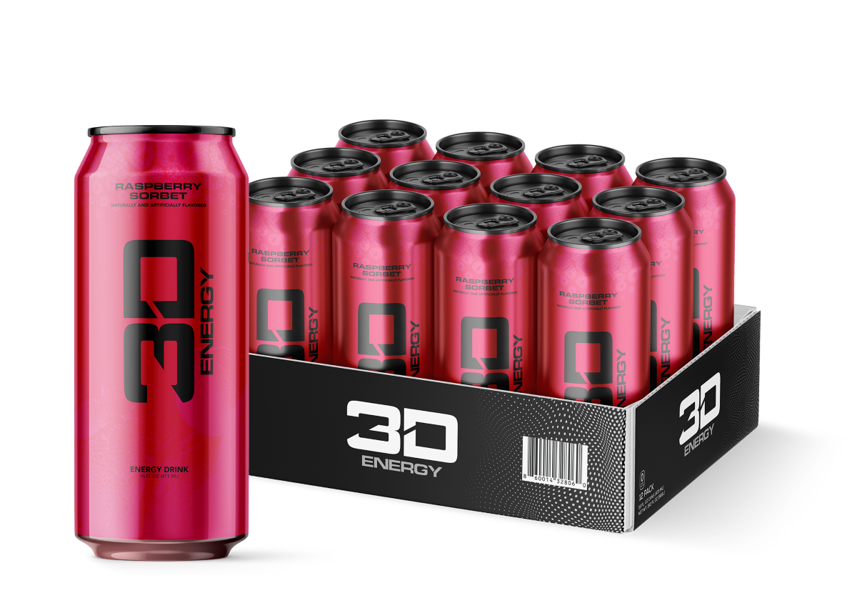 3D Energy Drink 12x473ml