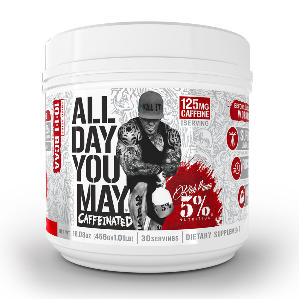 5% Nutrition All Day You May Caffeinated 30 Serve