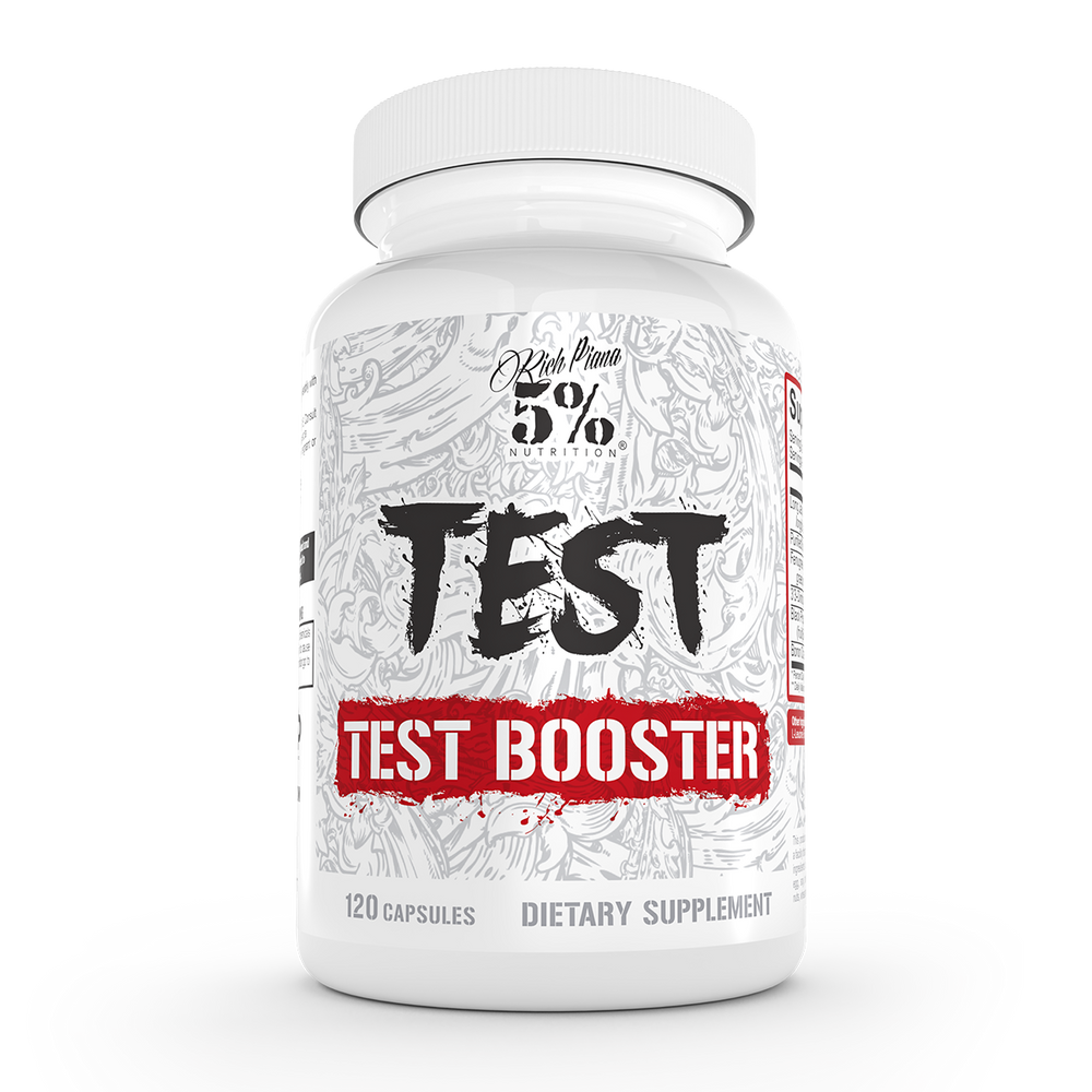 5% Nutrition Test Booster 120 Caps