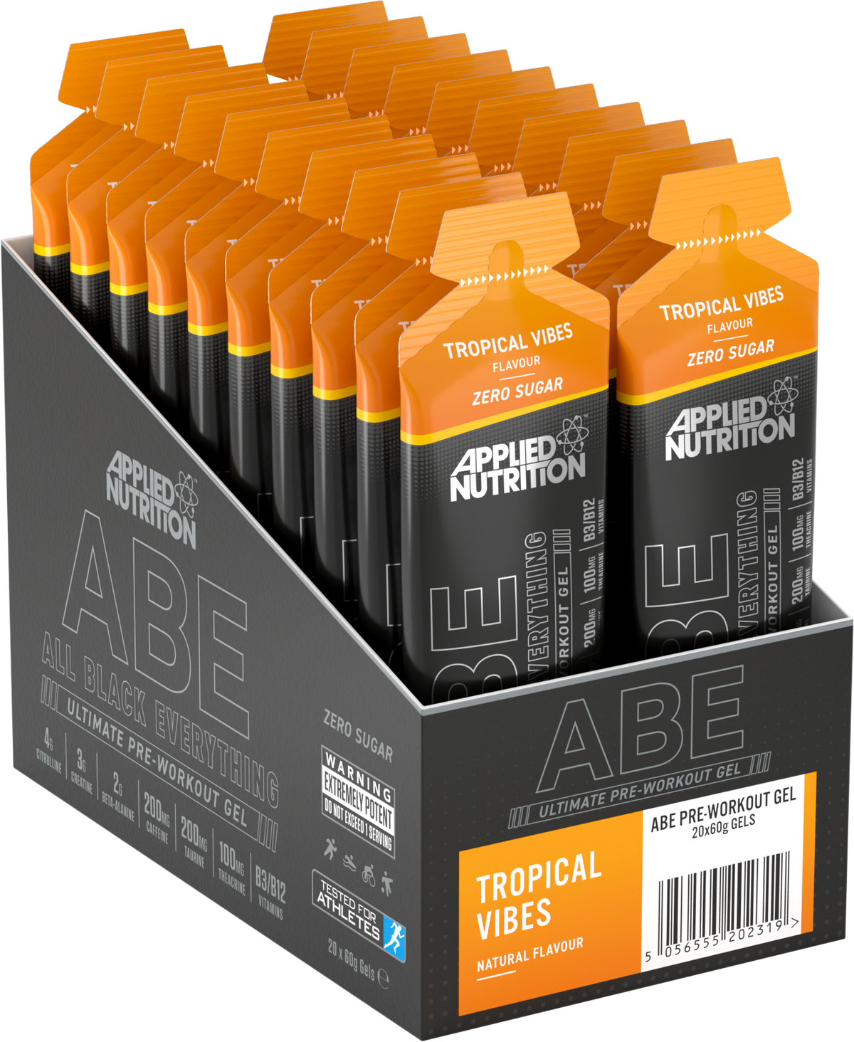 Abe Protien Applied Nutrition ABE Gel Shots 20x60ml – Protein Bargain Wholesale