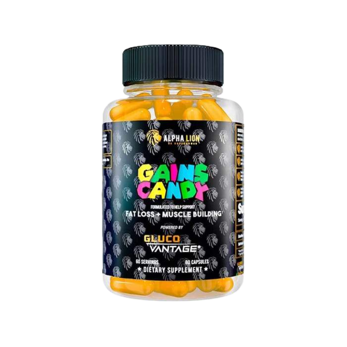 Alpha Lion Gains Candy Glucovantage 60 Caps