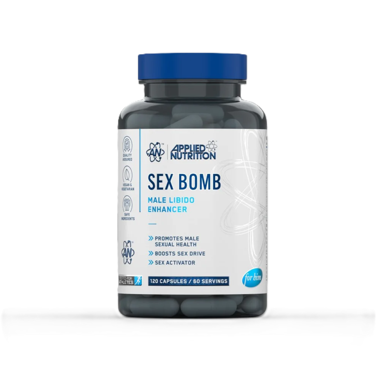 Applied Nutrition Sex Bomb for Him Male Libido Enhancer 120 caps