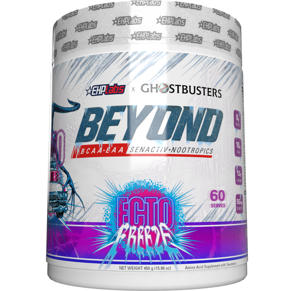 EHP Labs Beyond BCAA + EAA Ghostbusters 60 Serv (Ecto Freeze) – Protein ...