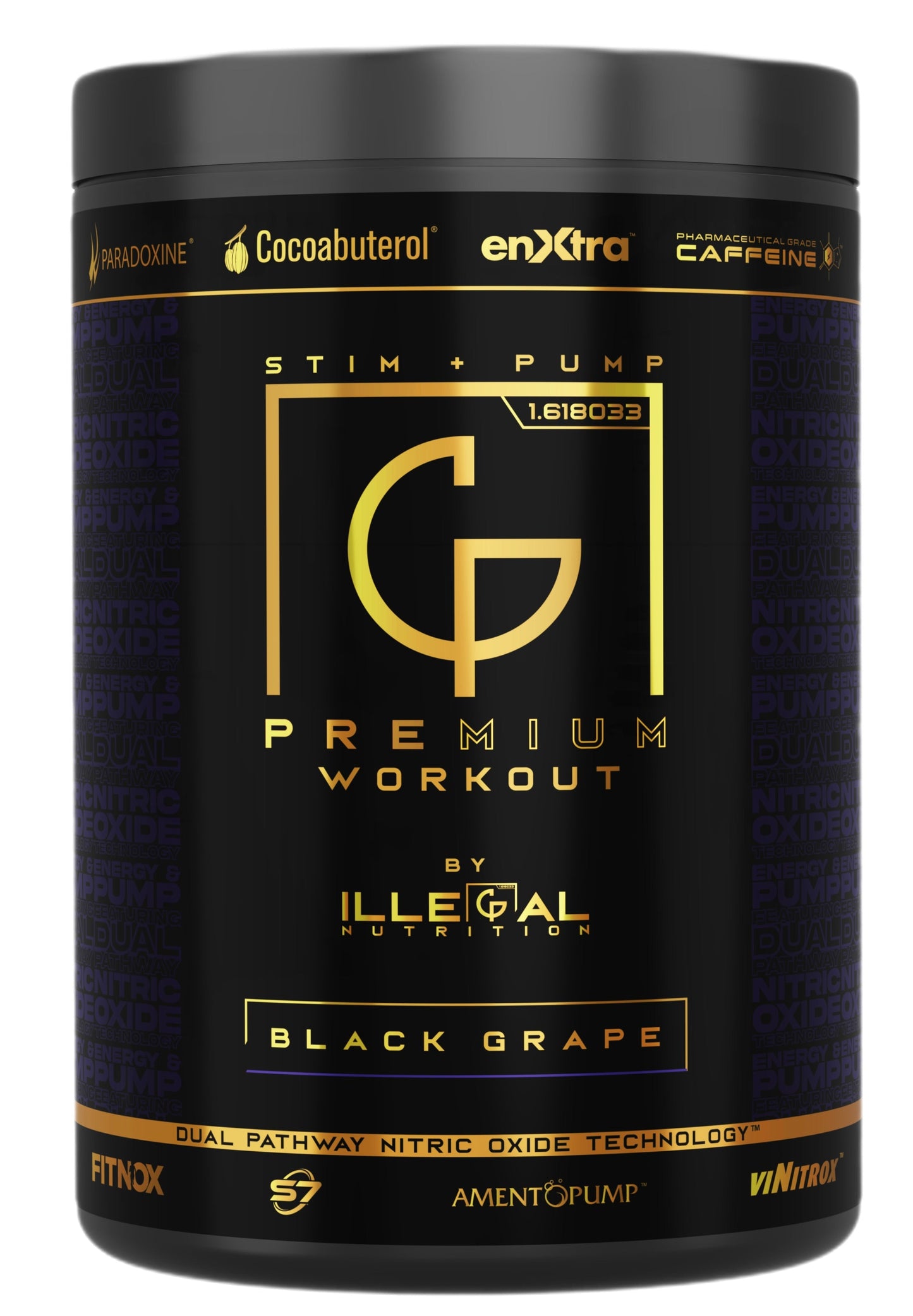 Illegal Nutrition Premium PRE-WORKOUT 193g (Sour Apple)