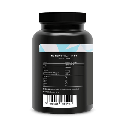 Combat Fuel Omega 3 Fish Oil 90 Softgels