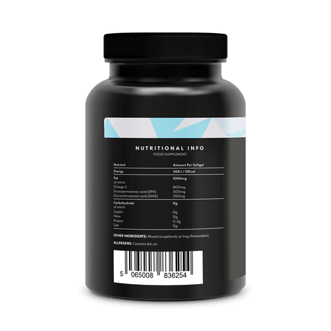 Combat Fuel Omega 3 Fish Oil 90 Softgels