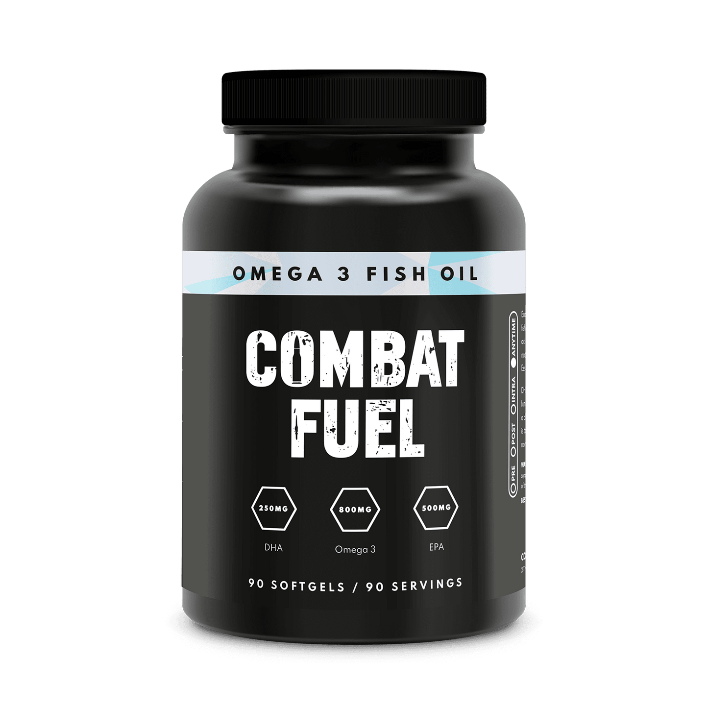 Combat Fuel Omega 3 Fish Oil 90 Softgels