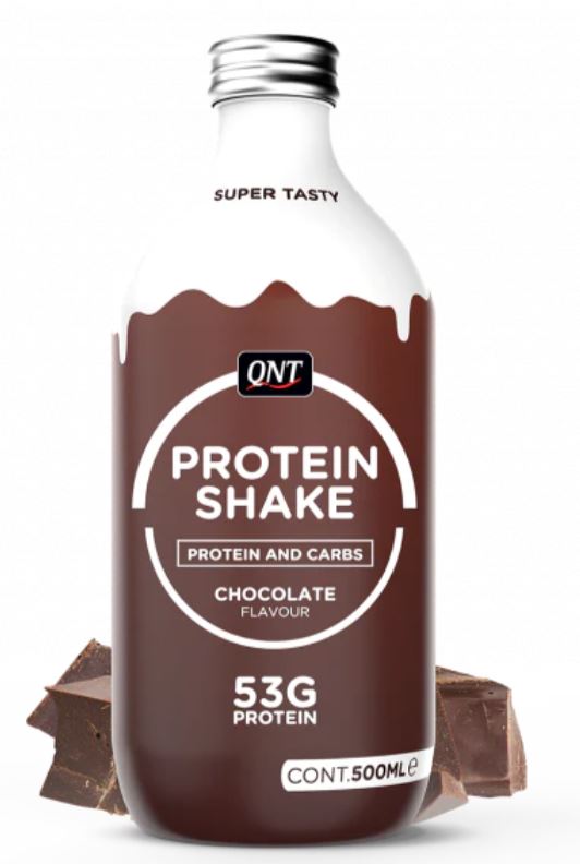 QNT Sports Muscle 53g Protein Shake RTD 12X500ml (Minimum Order qty 20 cases)